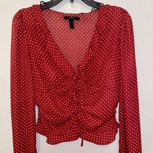 Red Polka Dot Shirt